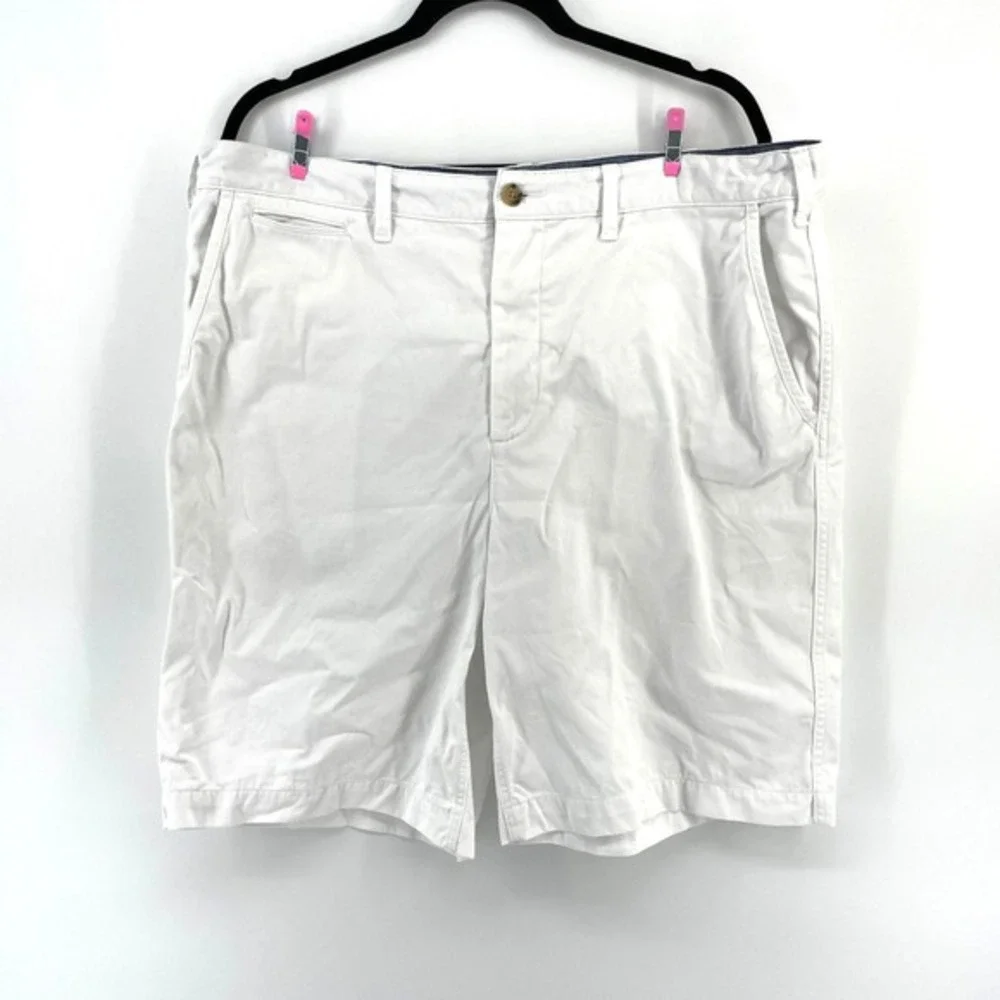 Polo Ralph Lauren Chino‎ Shorts Men's 38 White Relaxed Fit Preppy Casual